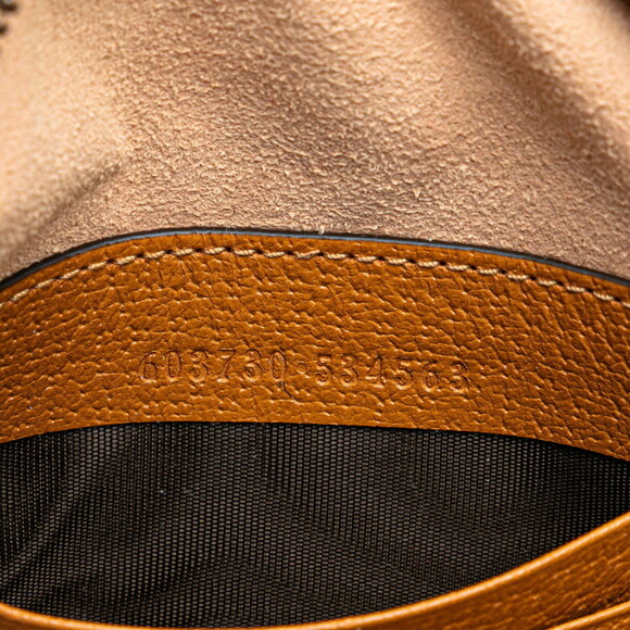 LOUIS VUITTON Authentic Brown Leather Backpack - Picture 11 of 12